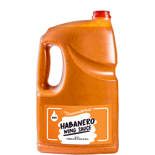 Galón de Salsa Habanero Querendona - Picor intenso con habaneros frescos