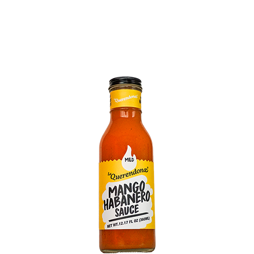 Botella de Salsa Mango Habanero Querendona - Dulce y picante