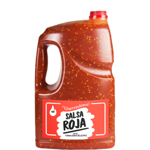 Galón de Salsa Roja Querendona - Picante y auténtica con chile de árbol y jalapeño